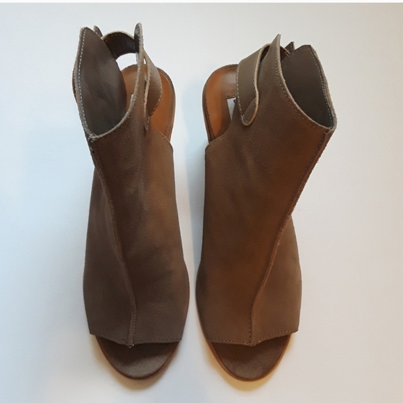 Steve Madden Catlyna peeptoe suede heels Size 9.5 - Picture 2 of 8